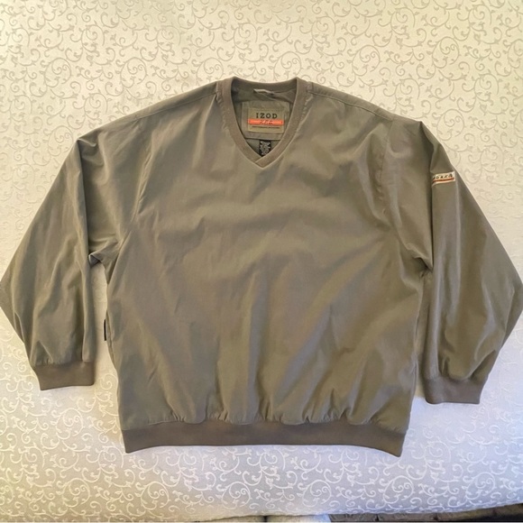 Izod X-Treme Function Golfwear Golf Pullover Windbreaker Men’s Size Large - Picture 3 of 11